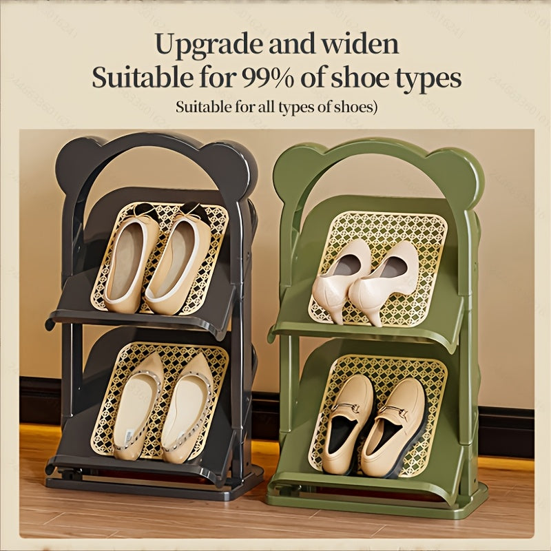 Upgraded 7-Layer Multi-Function Shoe Rack, Extra-Large and Thick for Stability and Durability, High-Capacity Shoe Storage, Ideal for Entryways, Exits, Bedrooms, and Bathrooms, Shoe Organization & Storage Solution for Home