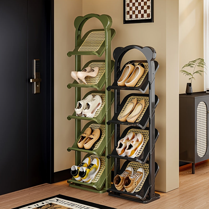 Upgraded 7-Layer Multi-Function Shoe Rack, Extra-Large and Thick for Stability and Durability, High-Capacity Shoe Storage, Ideal for Entryways, Exits, Bedrooms, and Bathrooms, Shoe Organization & Storage Solution for Home