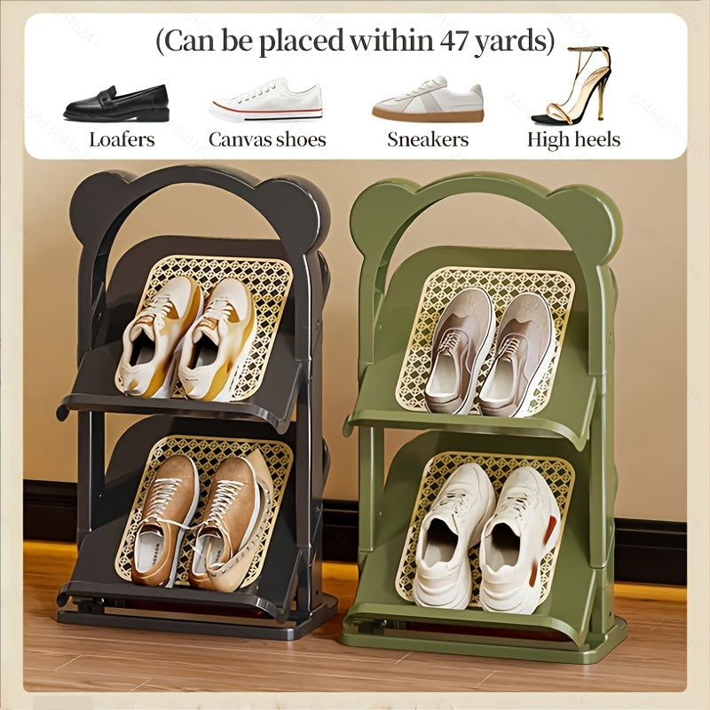 Upgraded 7-Layer Multi-Function Shoe Rack, Extra-Large and Thick for Stability and Durability, High-Capacity Shoe Storage, Ideal for Entryways, Exits, Bedrooms, and Bathrooms, Shoe Organization & Storage Solution for Home