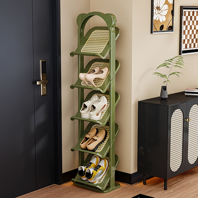 Upgraded 7-Layer Multi-Function Shoe Rack, Extra-Large and Thick for Stability and Durability, High-Capacity Shoe Storage, Ideal for Entryways, Exits, Bedrooms, and Bathrooms, Shoe Organization & Storage Solution for Home